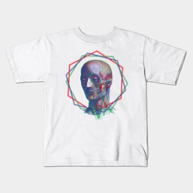 Anatomy RGB Kids T-Shirt by RAdesigns